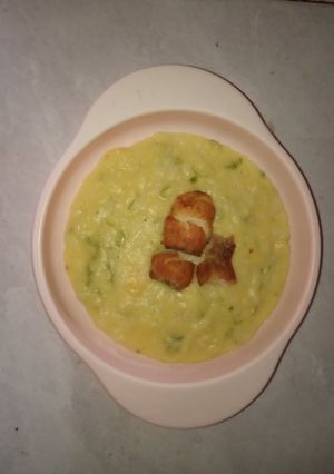 Foto resep Mpasi Gio 7+ Nasi jagung ikan patin