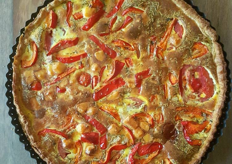 Recette de Parfait Quiche provençale