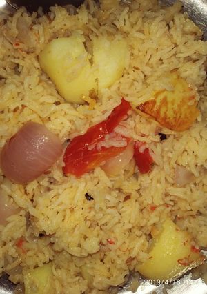 A picture of Fried rice.