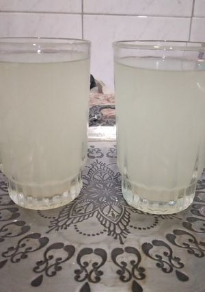 عکسی از دستور شربت آبلیمو🍹🍹