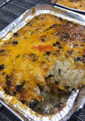 Foto resep SALMON MENTAI RICE (Simple, Quick and Easy)