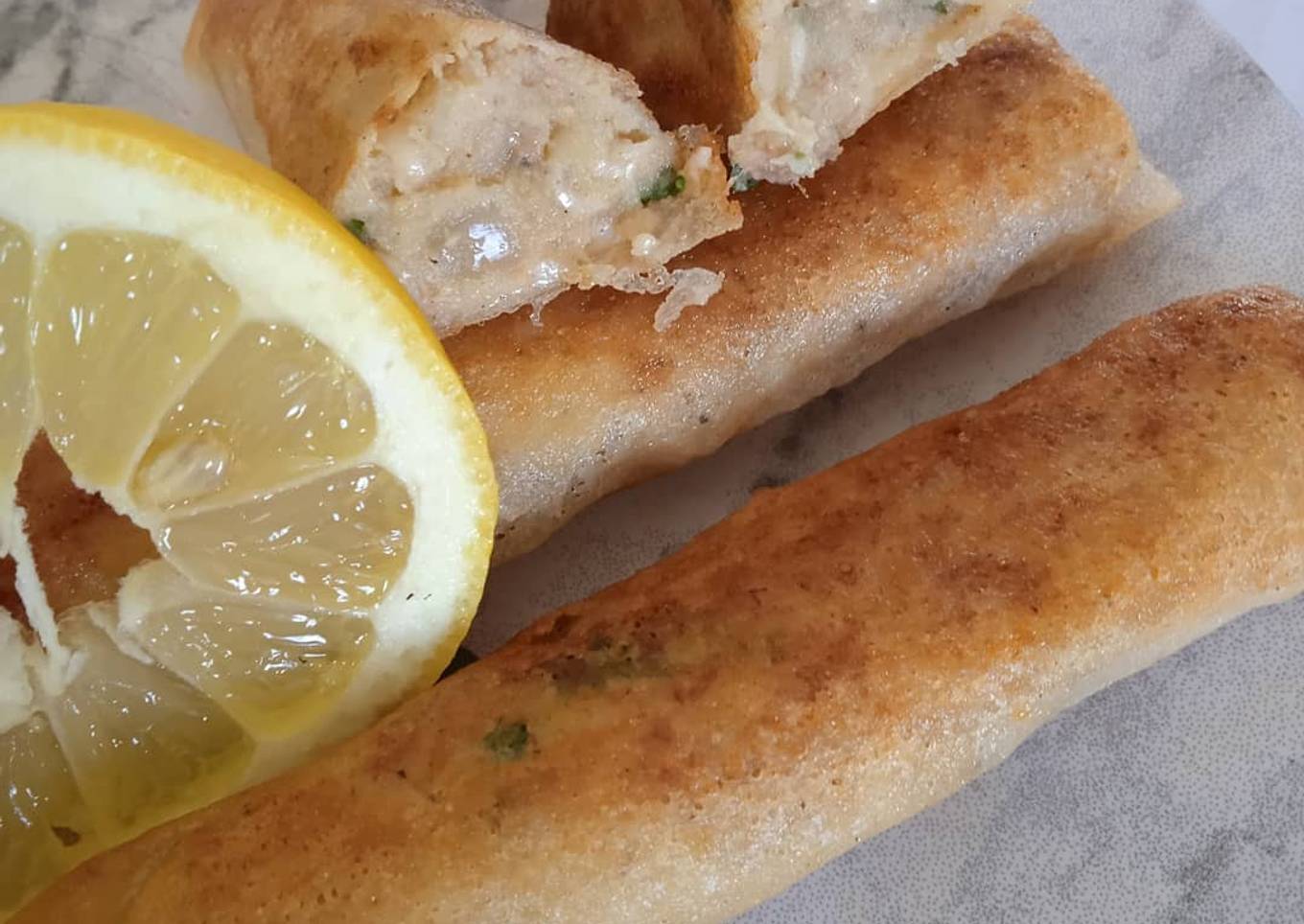 Brick de pomme de terre et thon