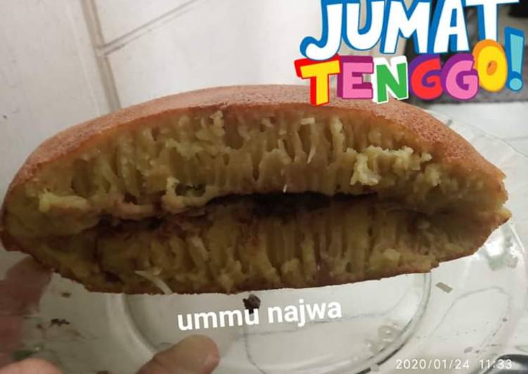 Martabak teflon gak pake lama,anti gagal, lembut dan bersarang