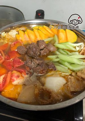蔬菜清燉羊肉鍋 的食譜成品照片