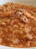 Creamy Rice with Baby Squid and Shrimp