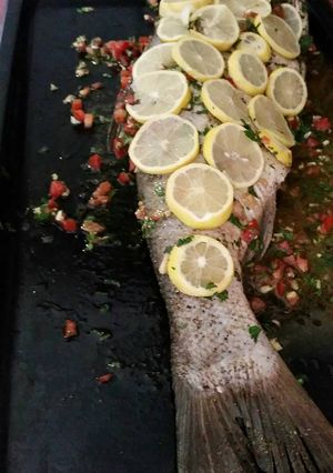 صورة لوصفة سمكة لوقس