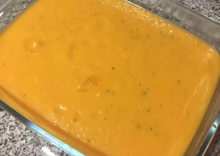 Crema de calabaza en thermomix