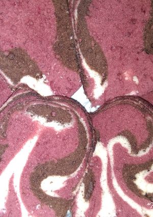 Foto resep Bolu zebra red velved