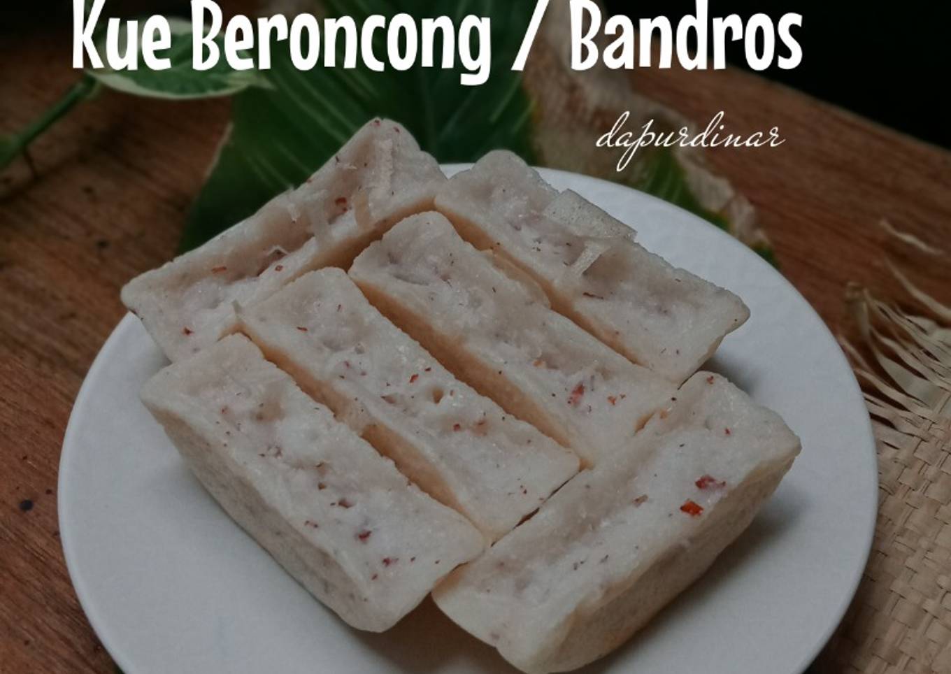 Kue Beroncong atau Pancong atau Bandros