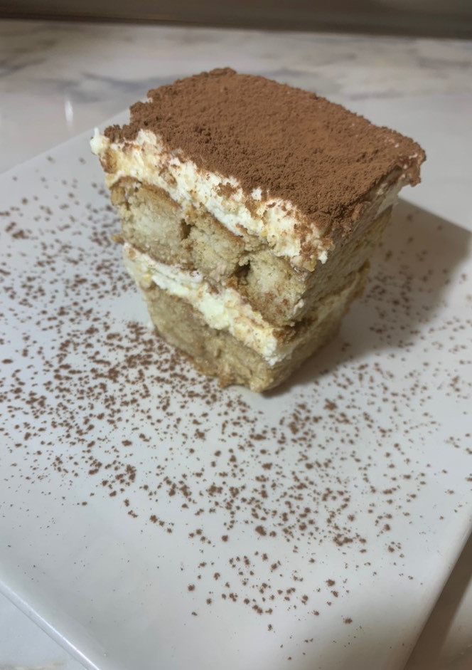 Una foto de Tiramisú keto