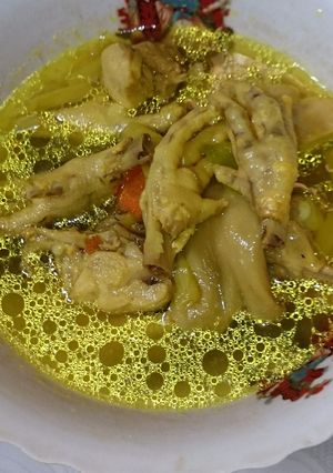 Foto resep Sup ceker ayam