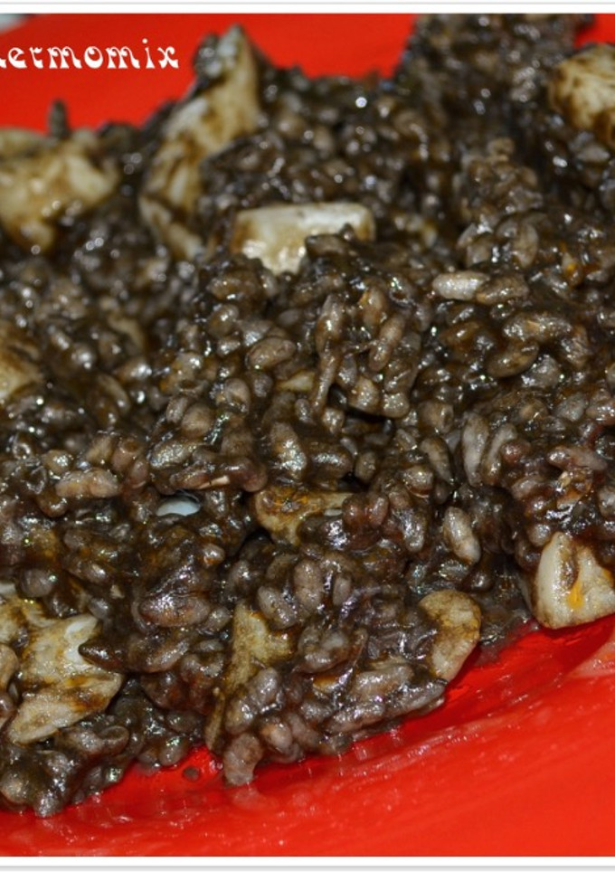 Una foto de Arroz negro (Thermomix)