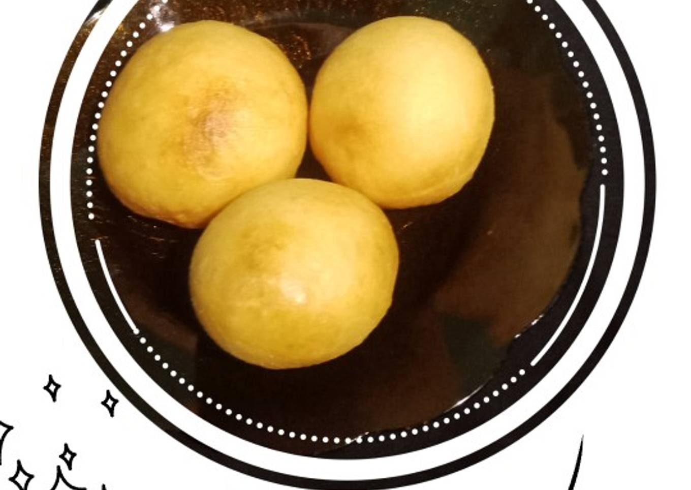 Donat Maizena isi kacang manis