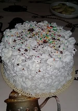 عکسی از دستور کیک تولد