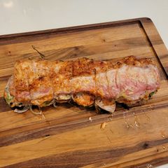 A picture of Stuffed Pork Loin.