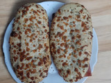 Focaccia de York, queso y cebolla
