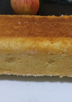 Una foto de Budín de dos frutas