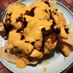 A picture of BBQ Chicken Nachos.