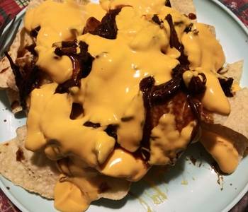 Easy Making Recipe BBQ Chicken Nachos Home Style