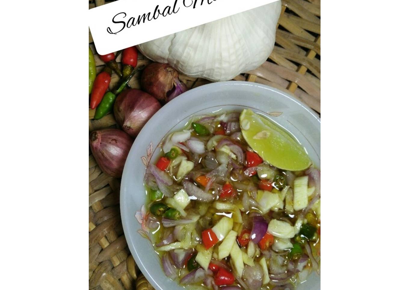 4. Sambal Matah Bali