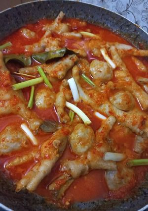 Foto resep Pentol Ceker Mercon