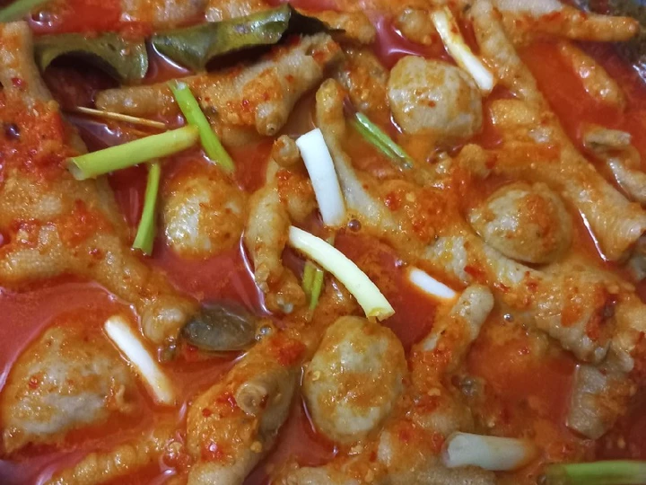 Langkah Gampang Membikin Resep Pentol Ceker Mercon yang Lezat Anti Ribet, Uenak Banget