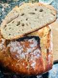 Pan de masa madre con harina 0000 (fácil)