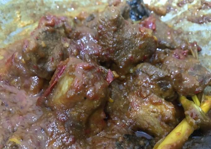 Rendang Daging Sapi Santan Instan (kara)