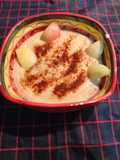 Hummus de manzana