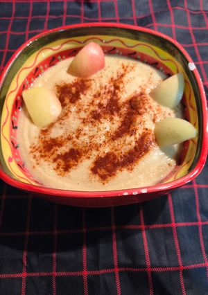 Una foto de Hummus de manzana