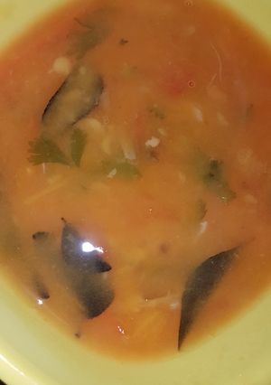A picture of Pumpkin dal.
