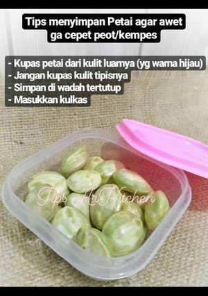 Foto resep 75. Tips Menyimpan Petai Awet ala ArKitchen