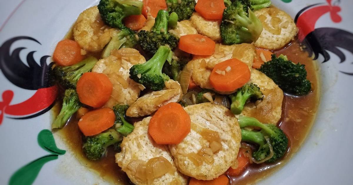  Resep  235 Broccoli Tofu  Saus  Tiram  oleh Mama Albiyan 