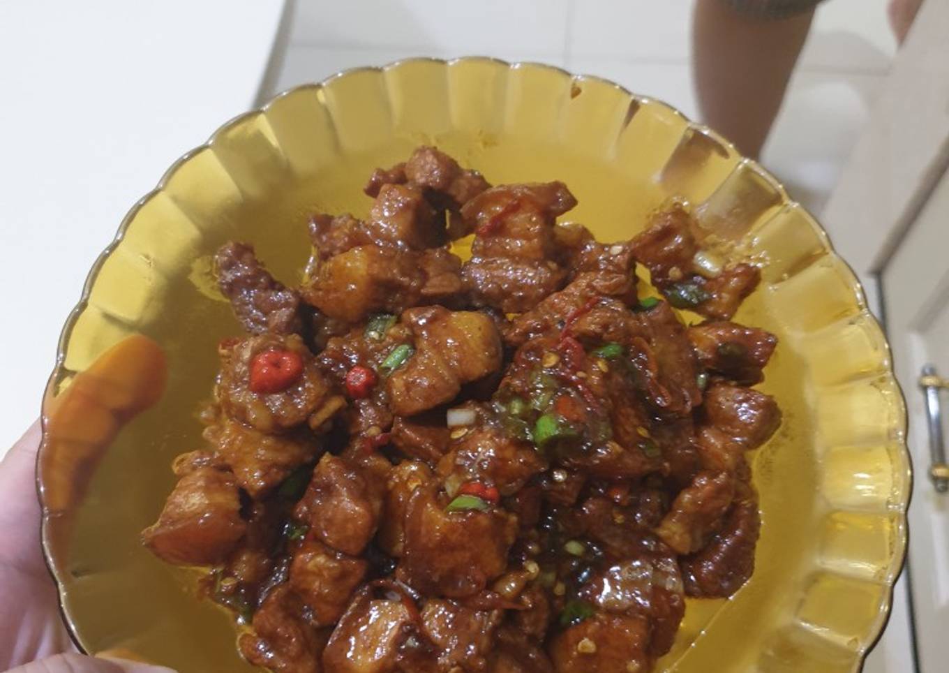 Tumis samcan pedas