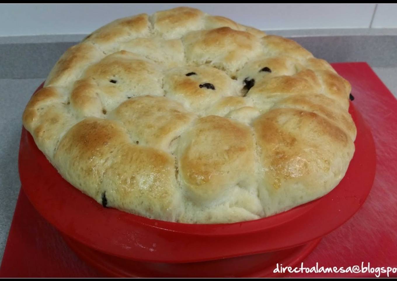 Brioche con pepitas de chocolate