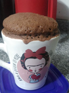Una foto de Torta en taza