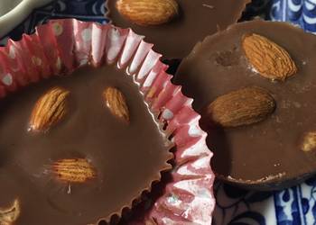 Easiest Way to Cook Yummy Keto Chocolate Almond Cup Fat Bombs