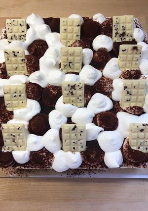 Une photo de Tiramisu cake
