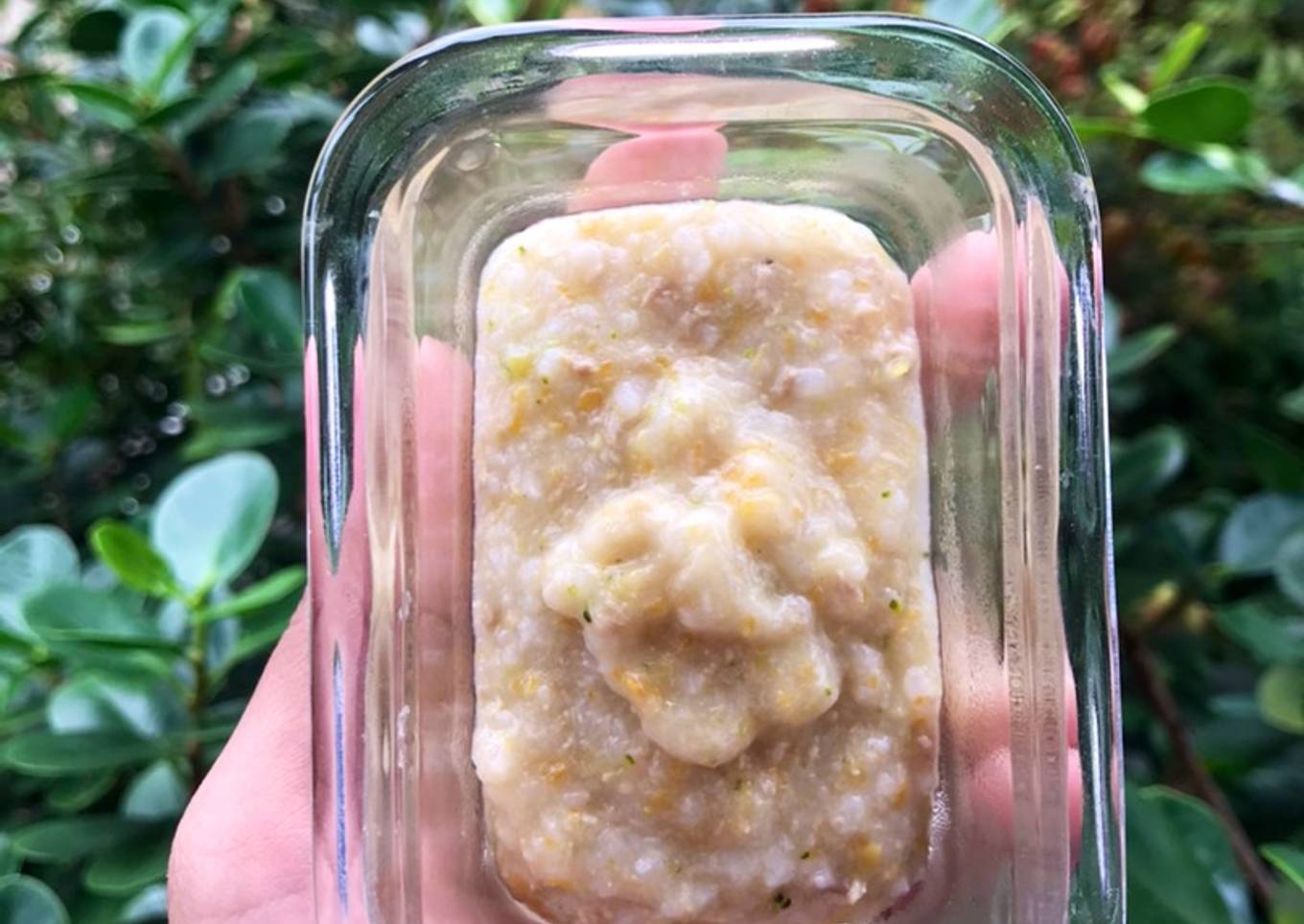 MPASI 8 bln (tuna, wortel, brokoli, butter, evoo)