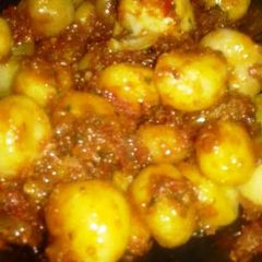 A picture of Baby Potato Dum.