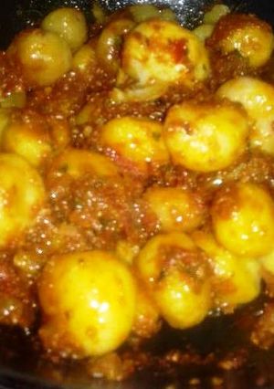 A picture of Baby Potato Dum.