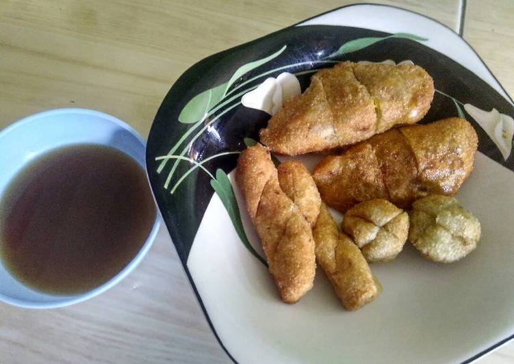 Bahan-bahan Pempek ikan teri ekonomis,,enak empuk tiada tara 😂😂 Sederhana Untuk Jualan