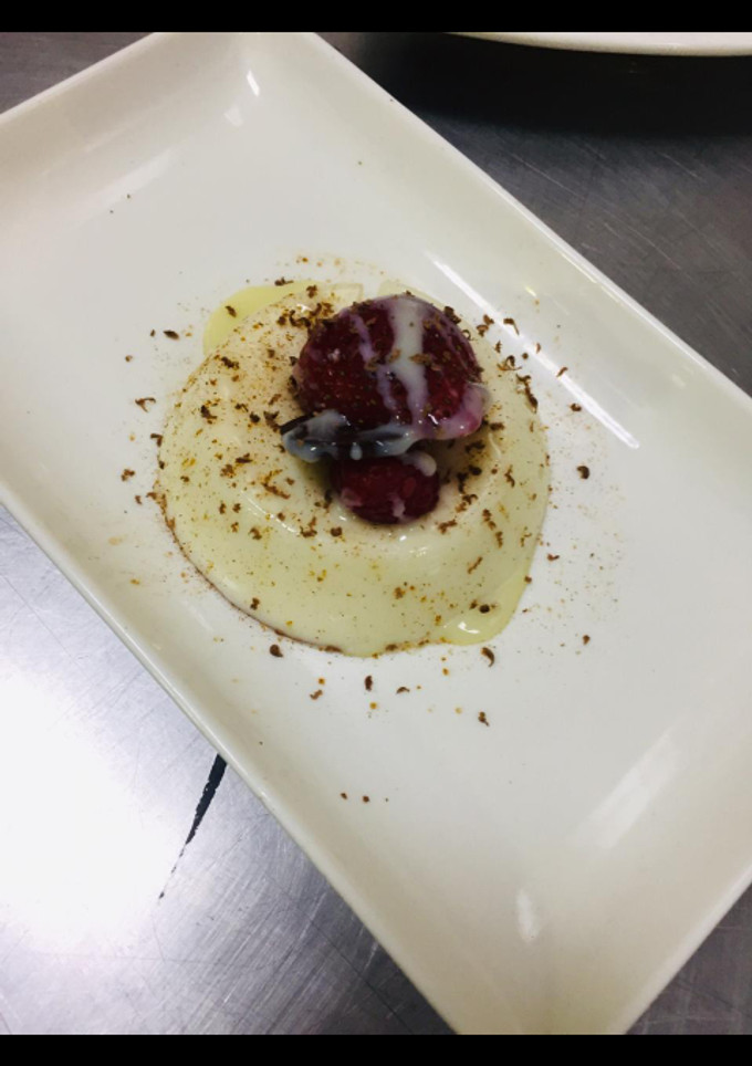 Una foto de Gelatina De Leche