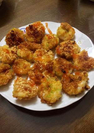 Hình của món Tôm chiên xù.