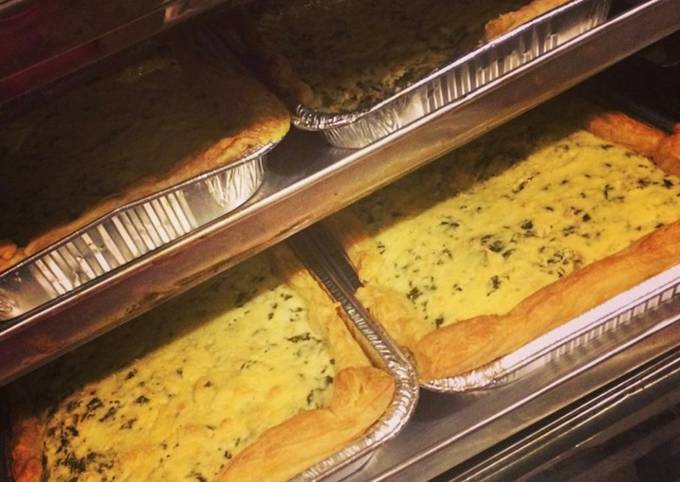 Chicken Spinach Quiche