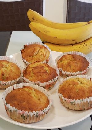 Hình của món Bánh muffin chuối.