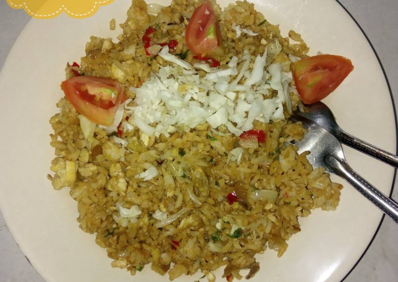 Nasi Goreng Telur Orek