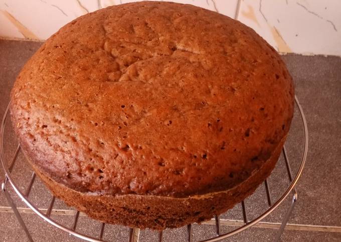Banana and Bourbon biscuit cake | The uniquemedley