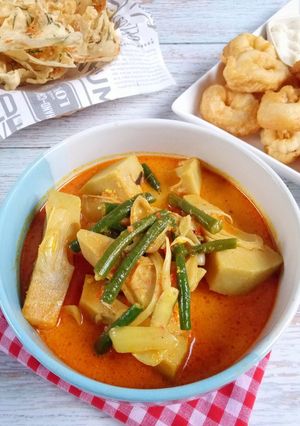Foto resep Gulai Nangka Kacang Panjang