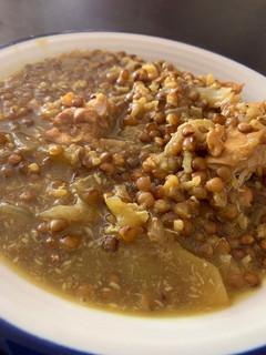 Una foto de Lentejas al curry con manzana con olla GM H Deluxe